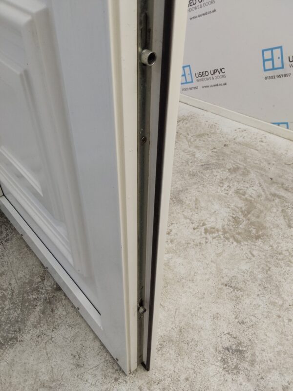 Used White Upvc Back Door 840mm x 2020mm C6045 - Image 11