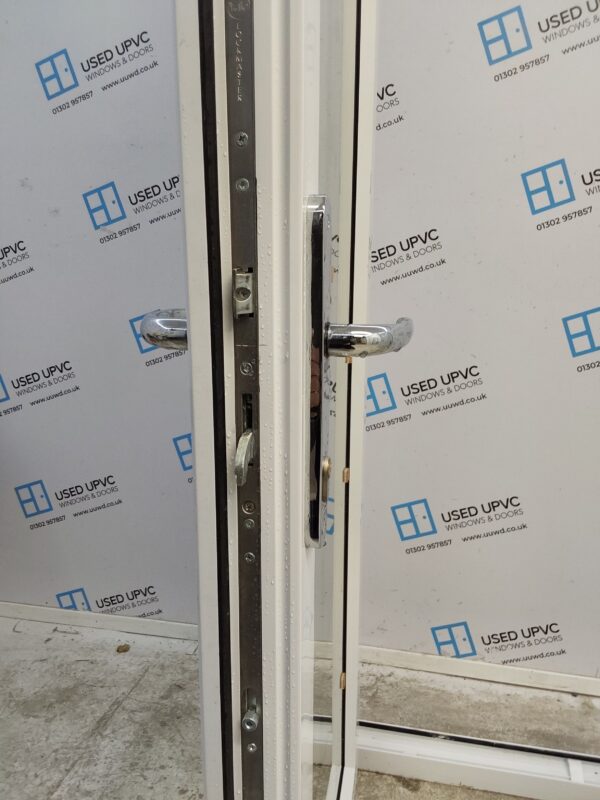 Brand New White Upvc French Doors 1490mm x 2035mm EA3 - Image 4