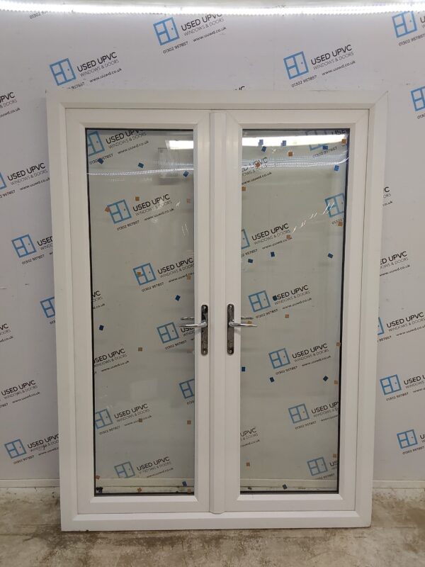 Brand New White Upvc French Doors 1490mm x 2035mm EA3 - Image 6