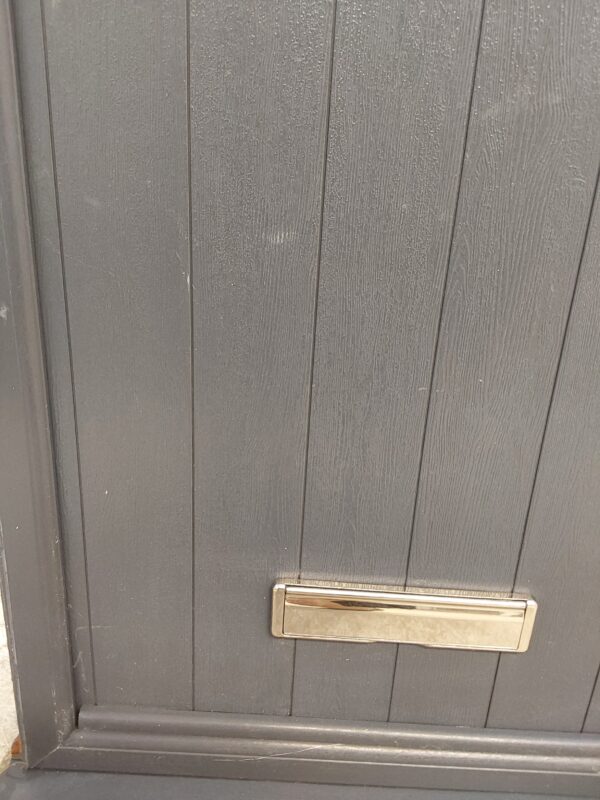 Used Anthracite Grey Composite Front Door 920mm x 2095mm 0820 - Image 11