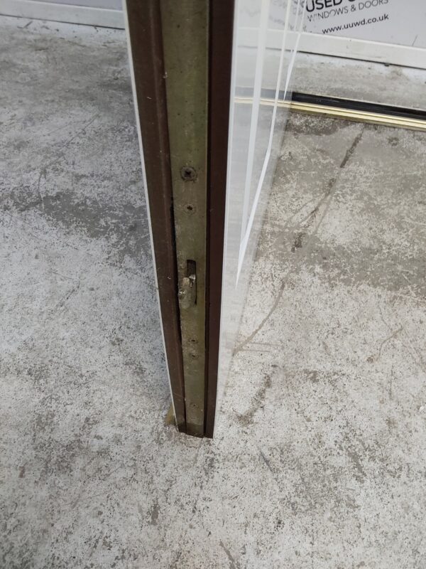 Used White Composite Back Door 845mm x 2055mm 0755 - Image 6