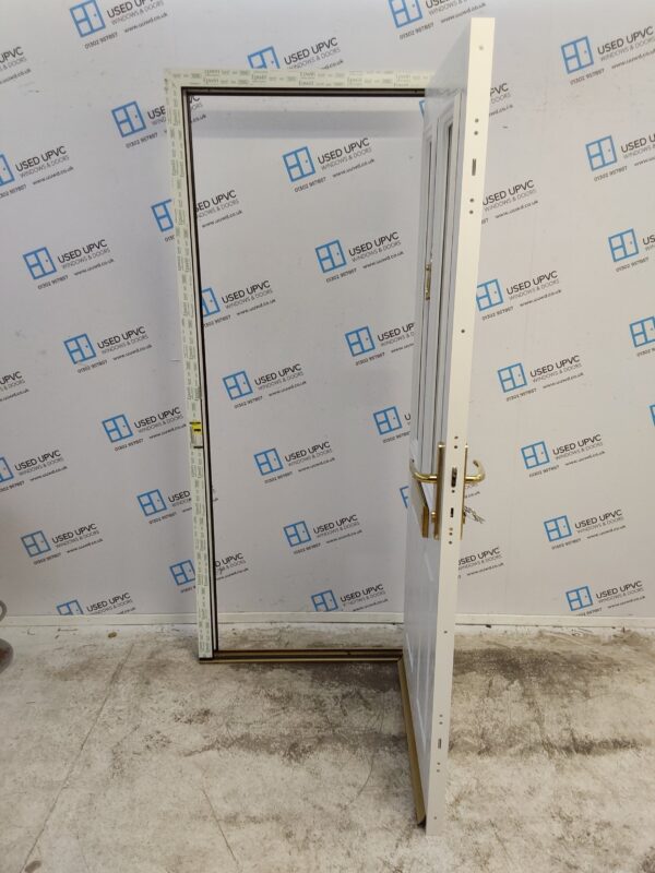 Brand New White Composite Front Door 880mm x 2035mm C1ND17 - Image 3