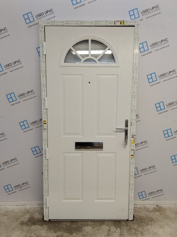 Brand New Black Composite Front Door 980mm x 2085mm C1ND24 - Image 2