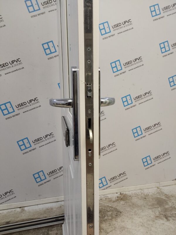 Brand New Ex-display White Composite Front Door 1000mm x 2090mm (Reduce To 2065mm) C1ND29 - Image 5