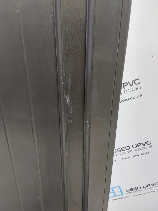 Used Black Upvc Back Door 945mm x 2100mm (Reduce To 925mm) 0456 - Image 8