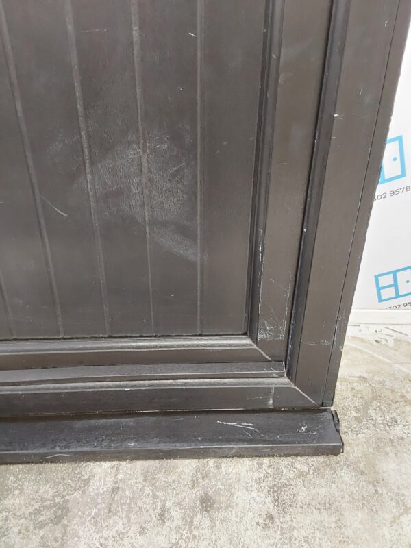 Used Black Upvc Back Door 945mm x 2100mm (Reduce To 925mm) 0456 - Image 9