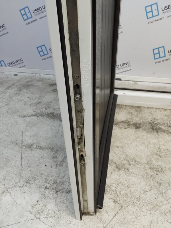 Used Black Upvc Back Door 945mm x 2100mm (Reduce To 925mm) 0456 - Image 6