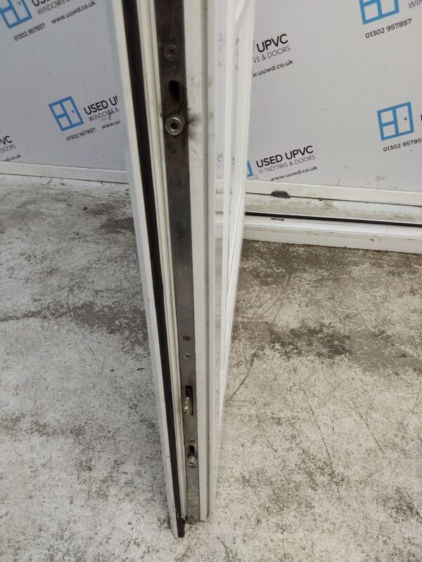 Used White Upvc Front Door 930mm x 2080mm(Reduce To 890mm) 0367 - Image 6