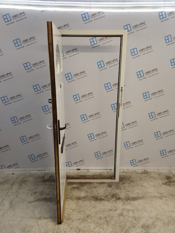 Used White Composite Front Door 855mm x 2025mm 0100 - Image 3