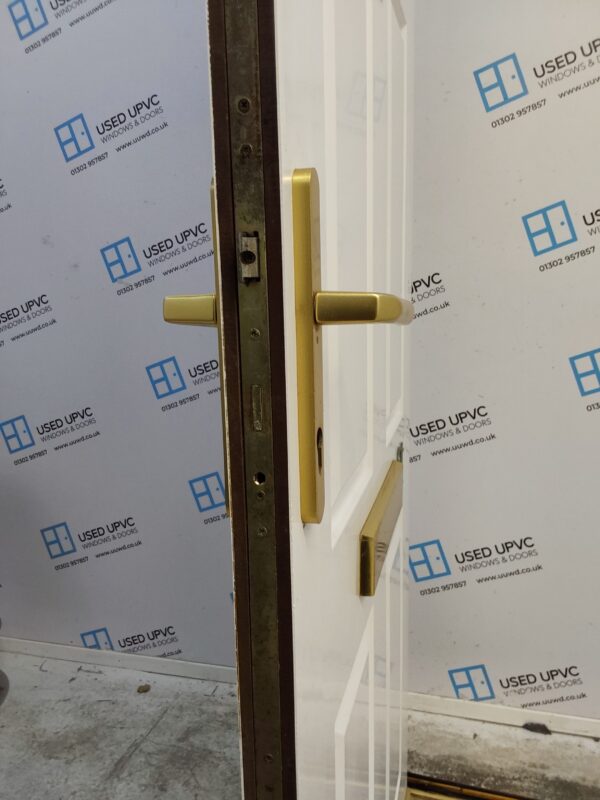 Used White Composite Front Door 925mm x 2055mm 0079 - Image 5