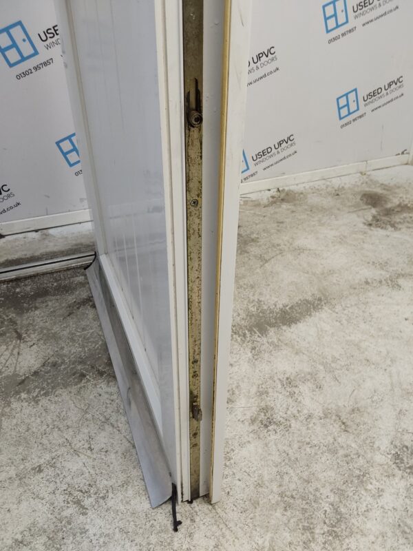 Used White Upvc Back Door 885mm x 2075mm 0077 - Image 6