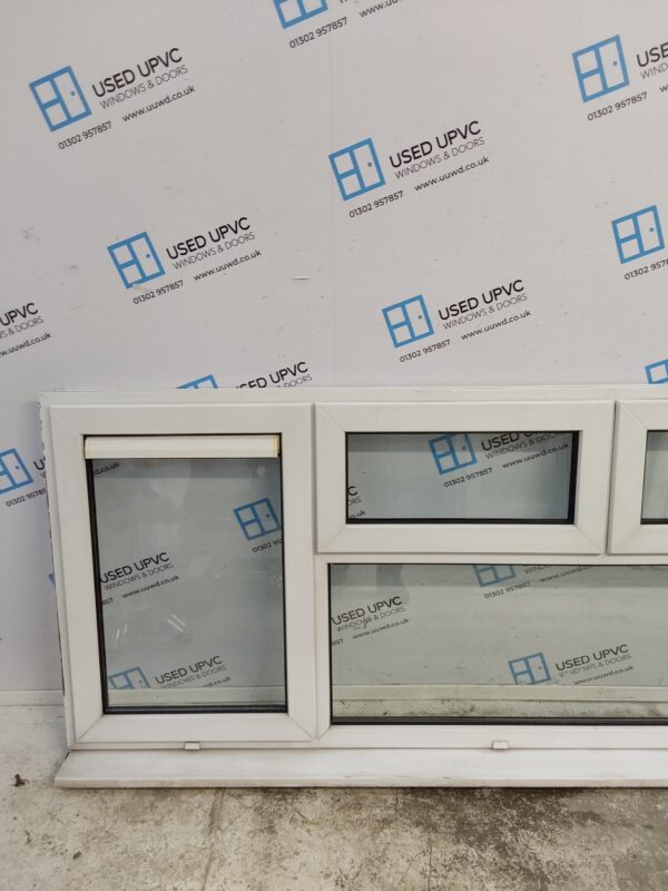 Used White Upvc Window 2495mm x 890mm C4A026 - Image 5