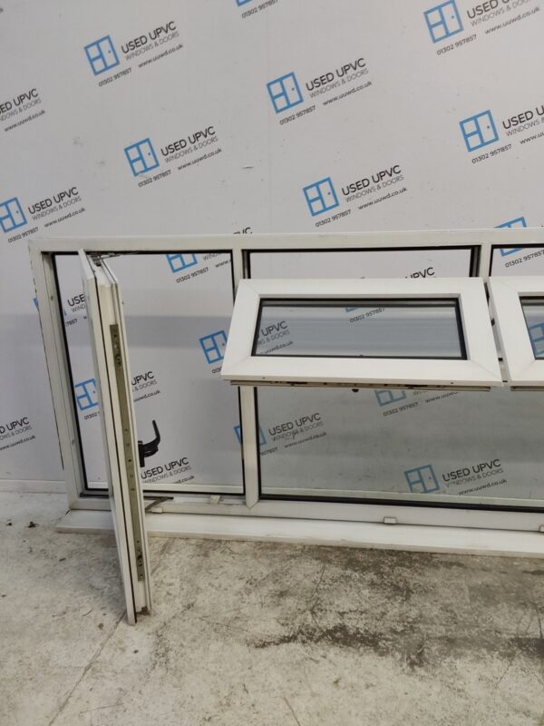 Used White Upvc Window 2495mm x 890mm C4A026 - Image 6