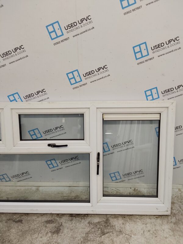 Used White Upvc Window 2495mm x 890mm C4A026 - Image 9