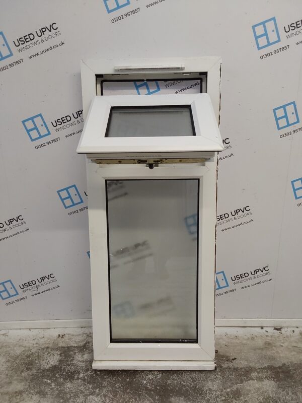 Used White Upvc Window 530mm x 1280mm W0545 - Image 3