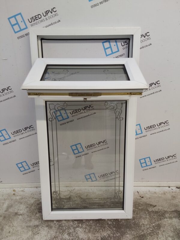 Used White Upvc Window 665mm x 1320mm W0474 - Image 3