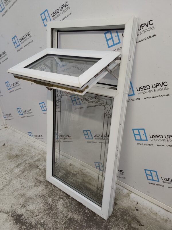 Used White Upvc Window 665mm x 1320mm W0474 - Image 4