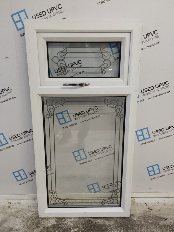 Used White Upvc Window 665mm x 1320mm W0474 - Image 2