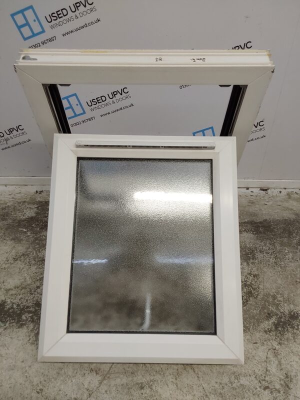 Used White Upvc Window 650mm x 740mm W0475 - Image 3