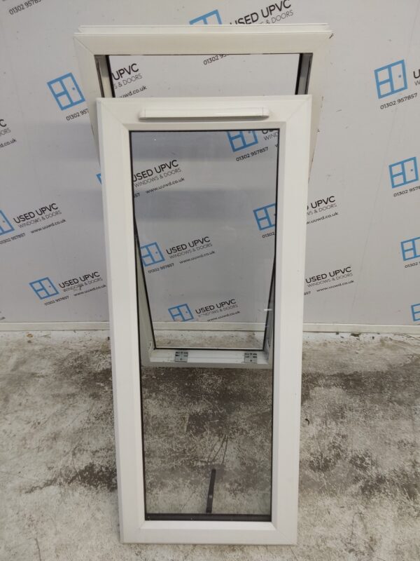 Used White Upvc Window 560mm x 1255mm W0478 - Image 3