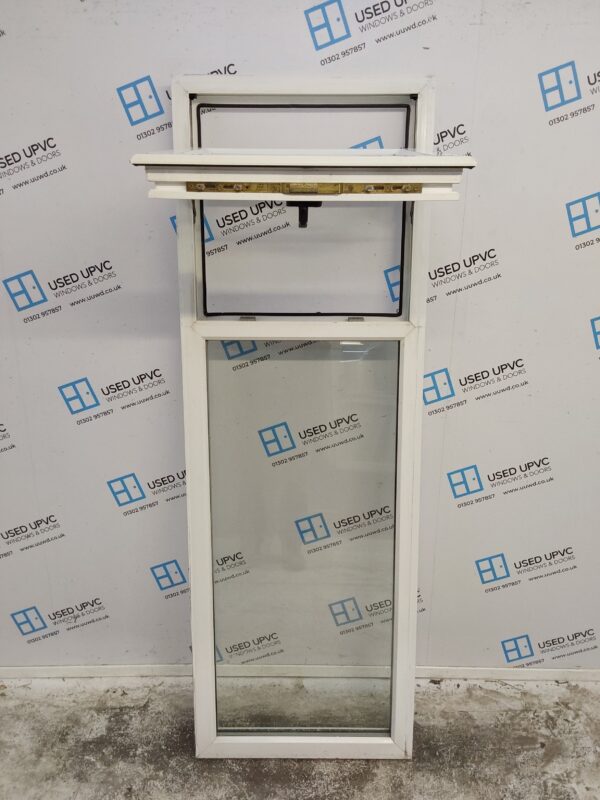 Used White Upvc Window 640mm x 1870mm C5060 - Image 3