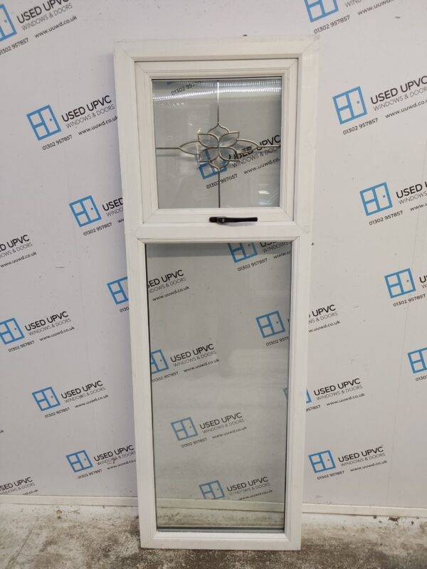 Used White Upvc Window 640mm x 1870mm C5060 - Image 2