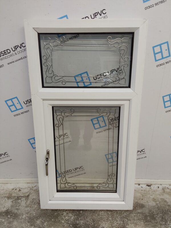 Used White Upvc Window 655mm x 1230mm W0349 - Image 2