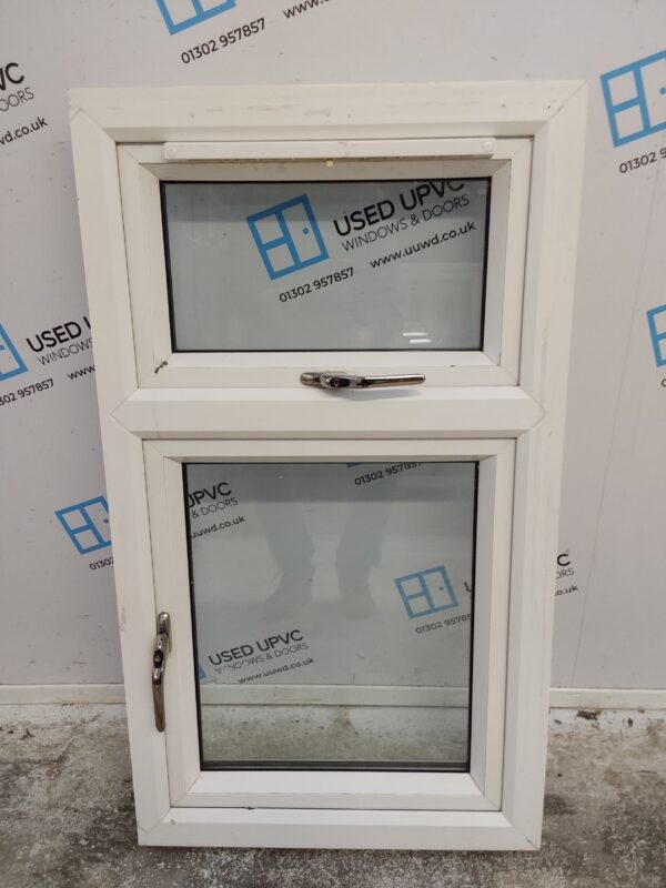 Used White Upvc Window 625mm x 1080mm W0138 - Image 2