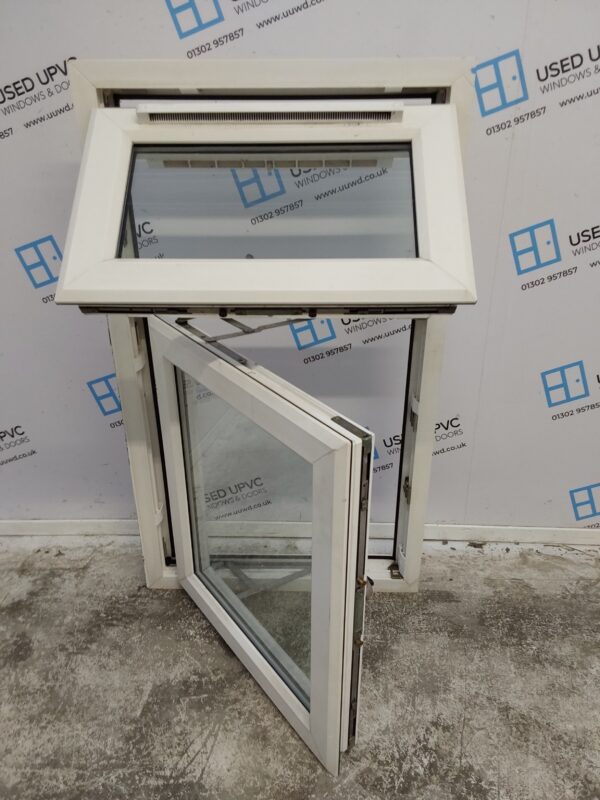 Used White Upvc Window 625mm x 1080mm W0138 - Image 3