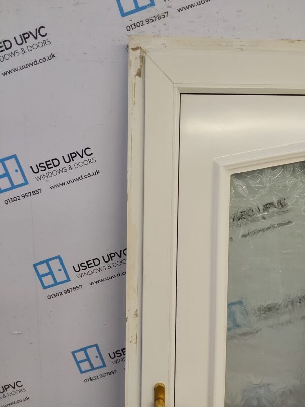 Used White Upvc Front Door 930mm x 2015mm 0588 - Image 8