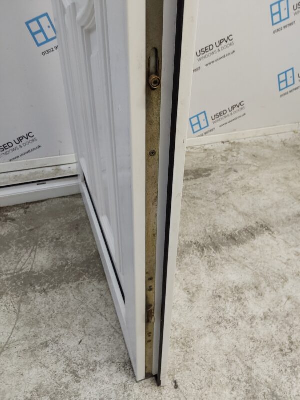 Used White Upvc Front Door 900mm x 2060mm (Reduce To 880mm) 0644 - Image 6