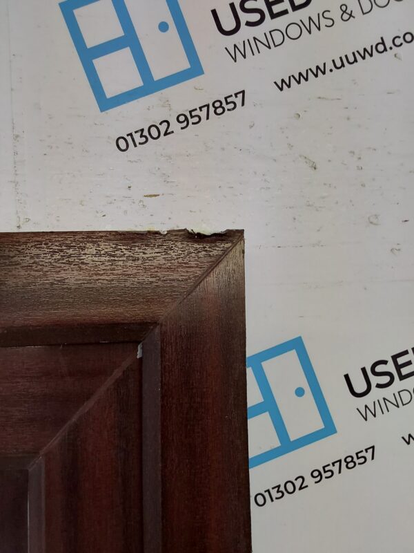 Used Woodgrain Upvc Front Door 885mm x 1995mm 0486 - Image 7