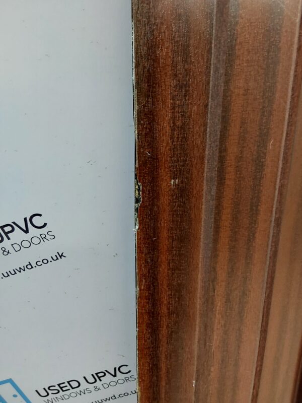 Used Woodgrain Upvc Front Door 885mm x 1995mm 0486 - Image 9