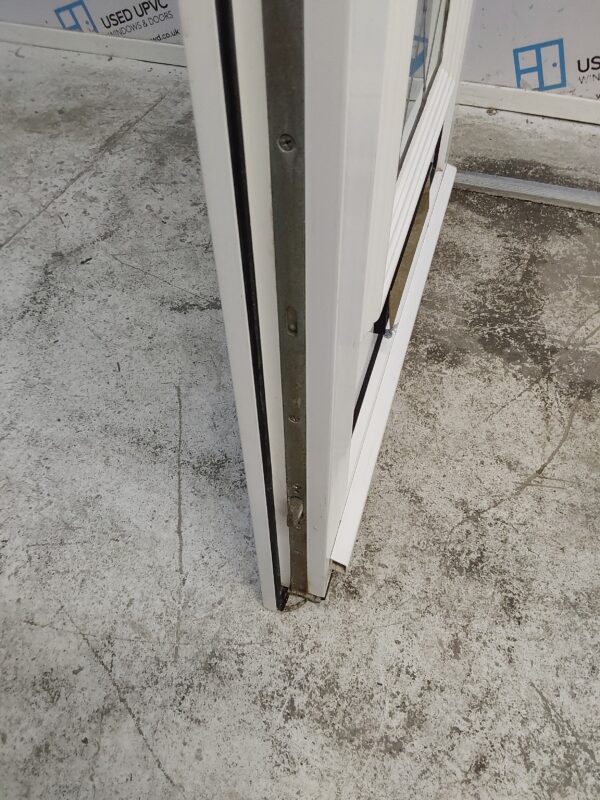 Used White Upvc Front Door 915mm x 2045mm (Reduce To 895mm) 0368 - Image 6