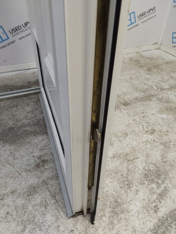 Used White Upvc Front Door 925mm x 2080mm 0350 - Image 6