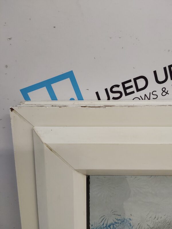 Used White Upvc Window 660mm x 1210mm W0026 - Image 5