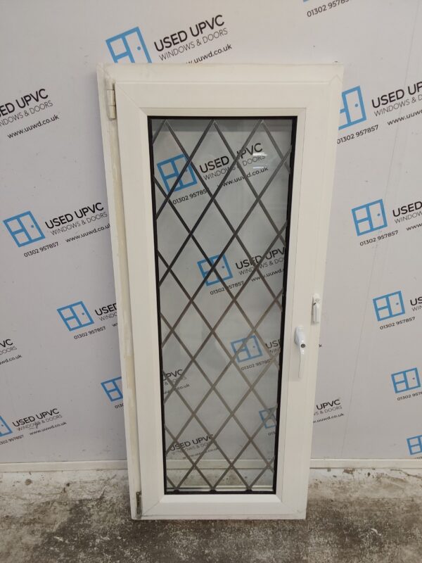 Used White Upvc Tilt And Turn Window 620mm x 1480mm W0099 - Image 2