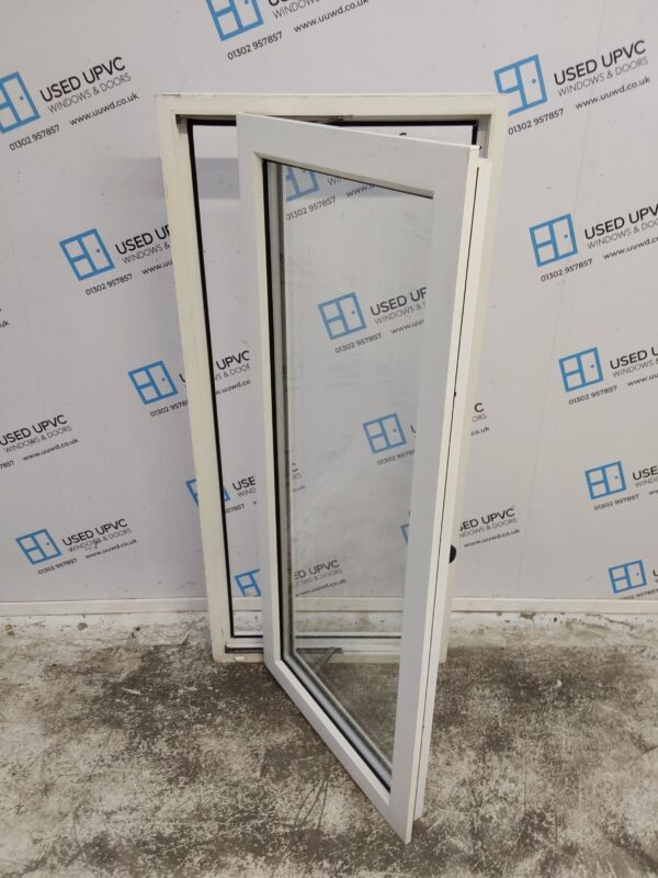 Used White Upvc Window 620mm x 1350mm W0298 - Image 2