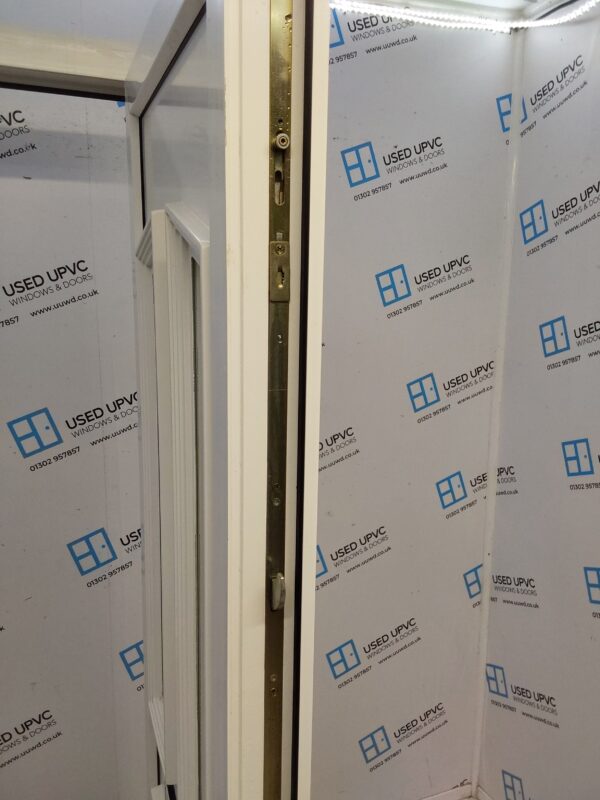 Used White Upvc Front Door 800mm x 2090mm 0149 - Image 4