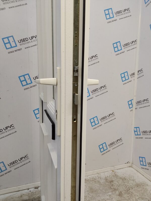 Used White Upvc Front Door 800mm x 2090mm 0149 - Image 5