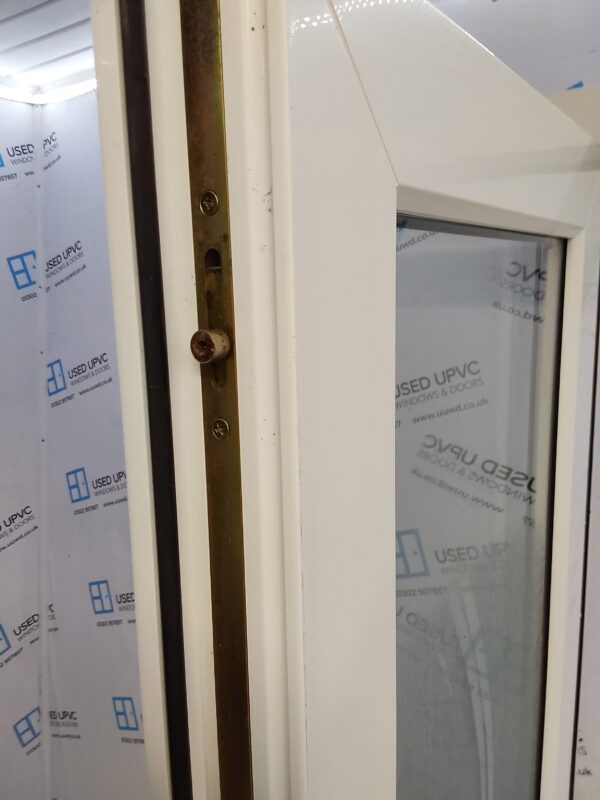 Used White Upvc French Doors 1190mm x 2020mm EA4 - Image 5