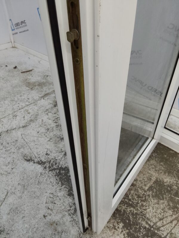 Used White Upvc French Doors 1190mm x 2020mm EA4 - Image 7