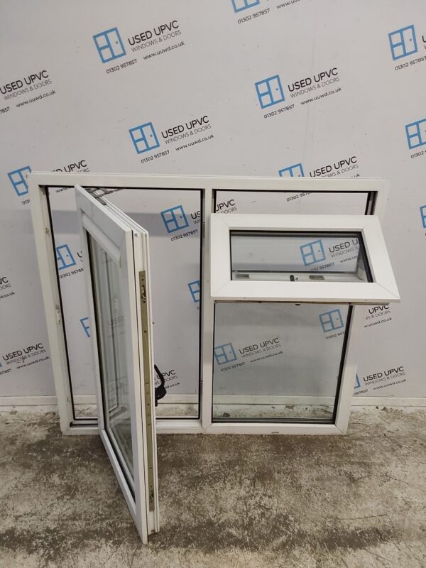 Used White Upvc Window 1205mm x 1085mm LW0109 - Image 2