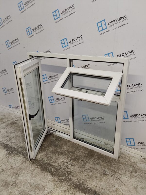 Used White Upvc Window 1205mm x 1085mm LW0109 - Image 3