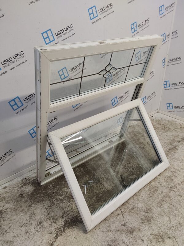 Used White Upvc Window 1140mm x 1220mm C5051 - Image 3