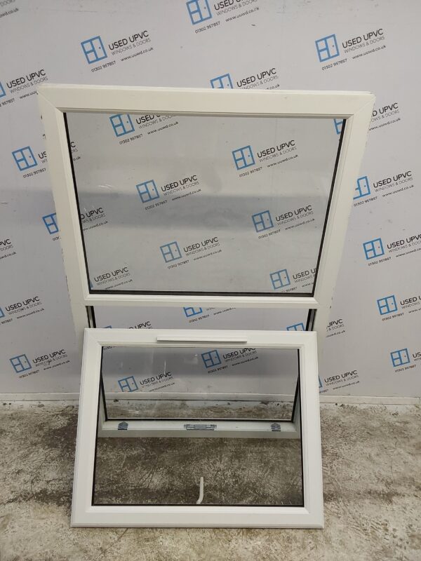 Used White Upvc Window 1075mm x 1640mm C3W006 - Image 2