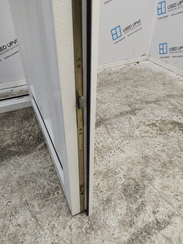 Used White Upvc Front Door 920mm x 2050mm (Reduce To 900mm) 0730 - Image 6