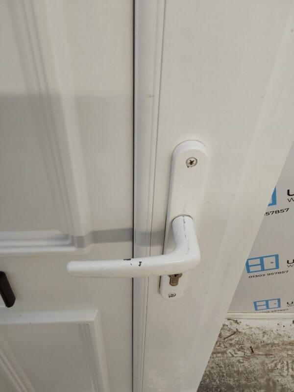 Used White Upvc Front Door 910mm x 2010mm 0529 - Image 7