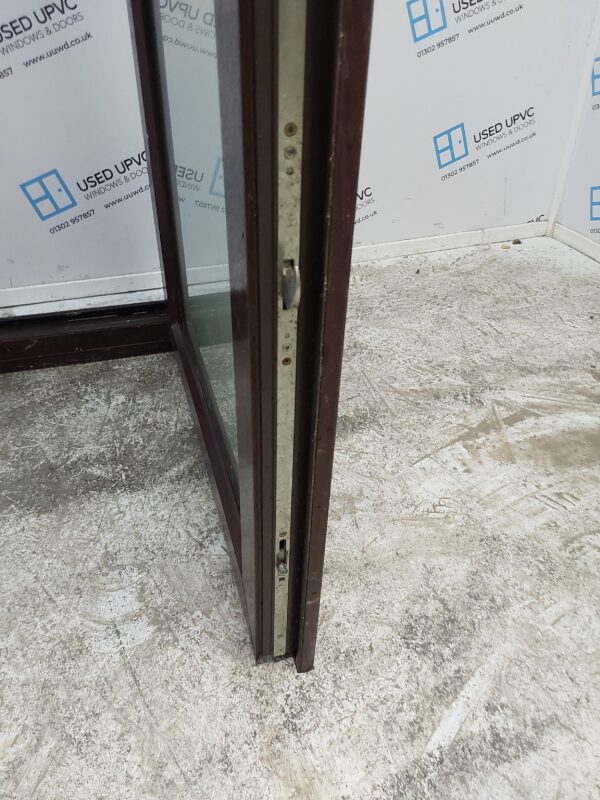 Used Rosewood Upvc Front Door 880mm x 2100mm (Reduce To 860mm) 0149 - Image 6