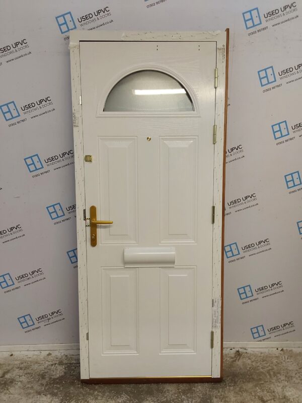 Brand New Black Composite Front Door 865mm x 2070mm C1ND32 - Image 2